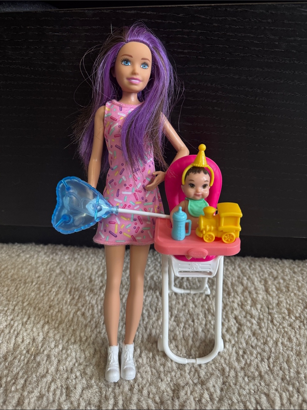 Barbie Skipper Birthday Babysitter Playset